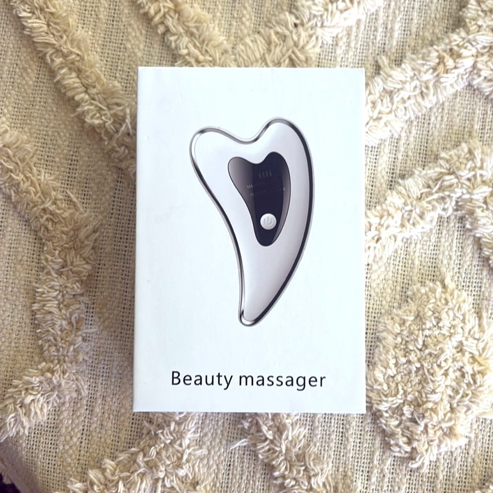 Elegant Black Facial Massager